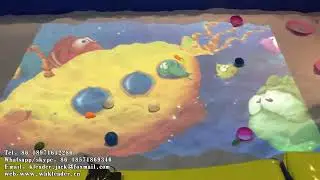 Interactive Sand Beach Indoor Playground Projection