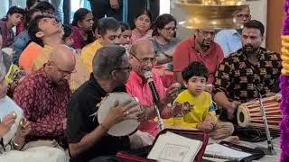 @TorontoBhajanSangh2661 |Achanoru Malayundu |Guruvayurappan Temple| Hridhya, DevJi, Sankar, Ananth