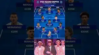 PSG SQUAD DEPTH POSSIBLE BACK-UPS-2025/26