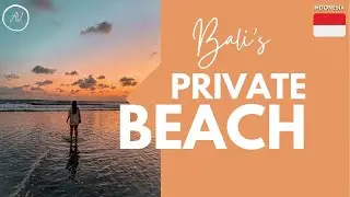 There Is A Private Beach In Bali ?? 🇮🇩