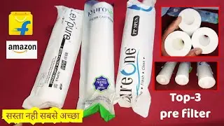 top-3 pre filter for Ro water purifier || Lexpure pp spun filter || purosis pp spun filter