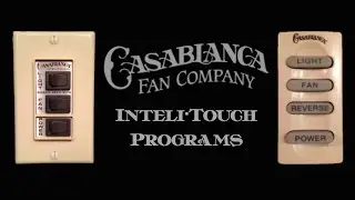 Casablanca Inteli&bull;Touch | Special Program Button Sequences