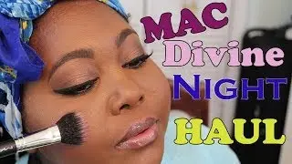 Праздничная коллекция MAC Divine Night и образцы