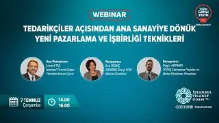 Tedarikçiler Açısından Ana Sanayiye Dönük Yeni Pazarlama ve İşbirliği Teknikleri Webinarı