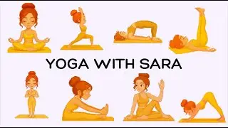 Yoga for Relaxing| Gentle Flow to Calm the Mind | Relax & Breathe | Yoga with Sara