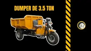DUMPER EL&Eacute;CTRICO DE 3.5 TON