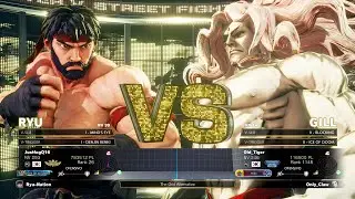 SFV Champion Edition 🔥 JustfogQ16 (RYU) Vs Old_Tiger (GILL) 🔥 Online Match's 05-05-2023