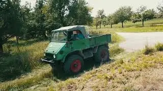 Unimog 411 aus der Luft   2