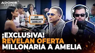 ENRIQUE CRESPO REVELA DE CUÁNTO ES LA OFERTA MILLONARIA QUE HIZO SANTIAGO MATÍAS A AMELIA ALCÁNTARA