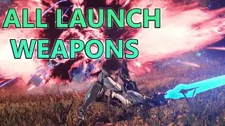 PSO2NGS -  all weapons available on release