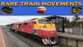 [HD] Rare train movements in Victoria