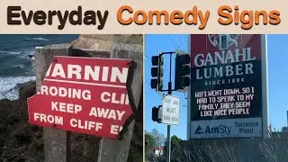 Everyday Comedy Signs That Make Normal Life Way Funnier 😂 || Sign Hub