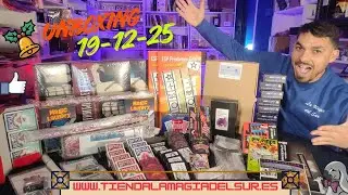ENCARRILAMOS LAS FIESTAS... ¡CON MUCHO MATERIAL! -- UNBOXING 19/12/25 // www.tiendalamagiadelsur.es