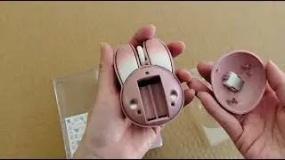 Unboxing Wireless Bluetooth Cute Bunny Mouse for Computer
