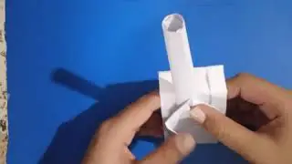 ARMY TANK MADE FROM PAPER