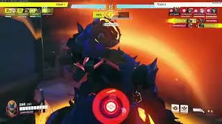 Overwatch 2 Battle of the Beasts Pushing my own bot off the map