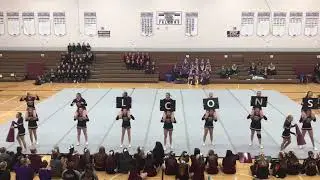 Westosha cheer - Conference @ Westosha Central High School