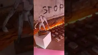Artist Mike Stasny's space in Underground Atlanta