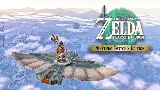 Zelda Tears of the Kingdom no SWITCH 2 em 4K 60fps!!!