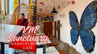 VM Sanctuary Cafe | Karachi Hidden Cafe At ZVMG Rangoon Wala Community center Dhoraji karachi