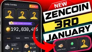 zen coin daily combo today 3 January | 3 January zen coin daily meditation today | zen coin #zencoin