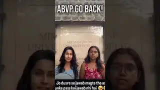 Deepika jha abvp vs sfi in Miranda  #delhiuniversity #dusu2025 #dusu2023 #indianuniversity #views