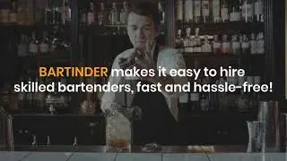 Bartinder App Launched to Streamline Bartender Hiring for Bars, Restaurants, and Private Events