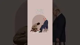 Jesus washing his disciples feet 🤯 #shorts #godisgood #god #jesuslovesyou #feelgood #story