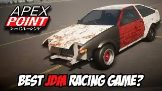 Best JDM Racing Game? Apex Point Gameplay - Truck Delivery & Buying First Project Car