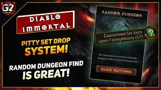 Pitty Set Drop System & Random Dungeon Find | Working Great |  Diablo Immortal