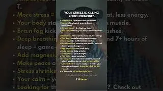 👆 This Hormone Killer Sneaks Up on You Every Day! #FitFixen #shorts #testosterone #fertility