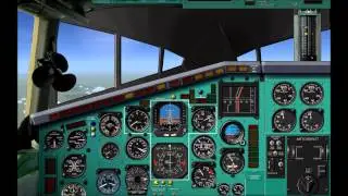 Взлет и набор высоты на Ту-144Д (FSX)