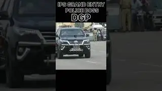 IPS Officer Director General of Police High Security Convoy #upscmotvation #ips #upsc #ias #shorts