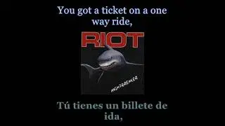 Riot - Magic Maker - 08 - Lyrics / Subtitulos en espa&ntilde;ol (Nwobhm) Traducida
