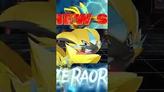 S+ Zeraora⚡⚡⚡ #pokemon  #megamon #pocketincoming