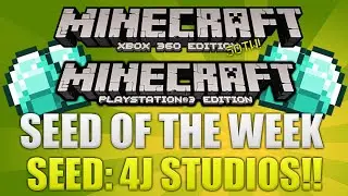 Minecraft Xbox 360 и PS3: ИДЕАЛЬНОЕ СЕМЯ 4J СТУДИИ, ХРАМЫ, КУЗНЕЦЫ, АЛМАЗЫ И МНОГОЕ ДРУГОЕ [TU16]