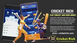 New Real Money Earn Cricket Game | Play Cricket & Win Real Cash on cricketrich.com
