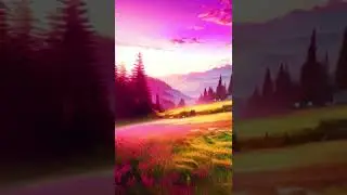 ASMR 🌷🌼🦋Relaxing Sounds of a Summer Alpine Meadow #asmr #neuralnetworkart #naturesounds #alps