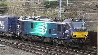 Crewe freight & Light Engines - Class 57,66,68,88,Steam, - 07-03-20