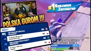 POLSKIE TEAMY ZAJMUJĄ TOP 2 I TOP 4 NA FNCS GRAND ROYALE (1/2) | ROZMOWA Z POLSKIMI TEAMAMI