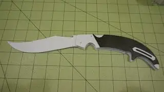 How to Make Paper  CSGO Falchion Knife