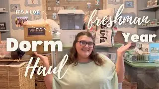 Huge Dorm Haul *2025 freshman year!