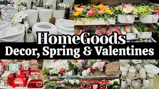 Shop with me at HOMEGOODS ~ Home Decor, Spring Finds & Valentine's!