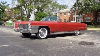 1965 Cadillac Eldorado Convertible in Crimson Fire Mist & Ride on My Car Story with Lou Costabile