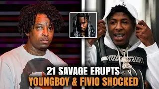 21 Savage ERUPTS at NBA YoungBoy & Fivio Foreign Over &lsquo;F The Streets&rsquo; Diss!