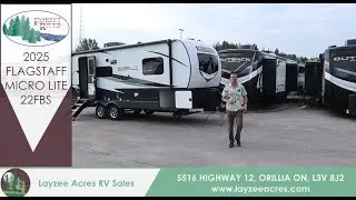 2025 Forest River Flagstaff Micro Lite 22FBS  - Layzee Acres RV Sales