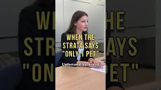 When the strata says &ldquo;only 1 dog&rdquo; #pets #policy #realestate #realtor