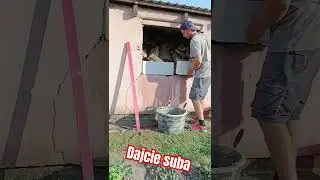 Budowa dzień 1 wonski murarz #budowanie #remont #youtubeshorts #funny #shorts