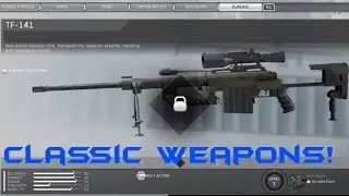 Infinite warfare:All Classic Weapons