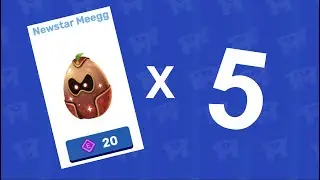 Opening FIVE 20 EP Meeggs! Did I get a lvl 3? Find Out!